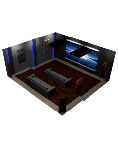 Acoustimac Home Theater Room Package I