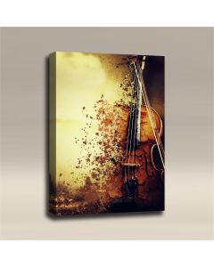 AcousticART Curated Music Collection #M3P1 Cello Snapped from Existence - Size: 36" L x 24" W x 2" - Portrait AcousticART Curated Music Collection #M3P1 Cello Snapped from Existence - Size: 36" L x 24" W x 2" - Portrait