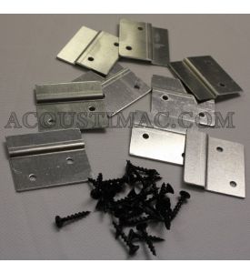 Z-Clip Acoustic Panel Installation Kit (4 Z-Clips total per kit)